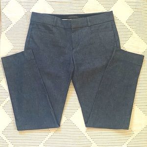 Sz 0 Banana Republic cropped/ankle Sloan trouser